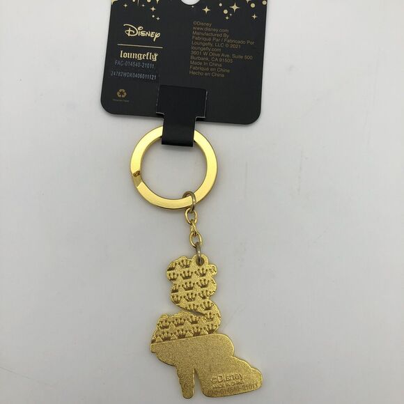 Loungefly Disney Mulan Princess Shoe Keychain Key Ring - Picture 5 of 5
